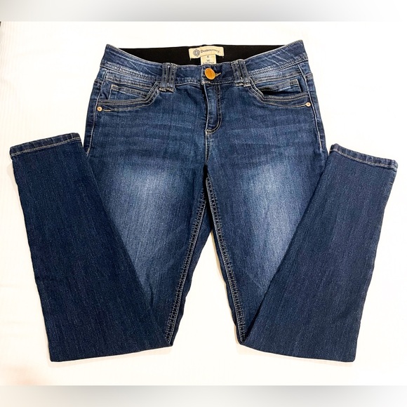 NEW Democracy “Ab” Technology Tummy Control Jeans Classic Size 6 straight leg - Picture 1 of 14